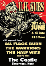 The Warriors - The Castle, Sheerness 4.6.11